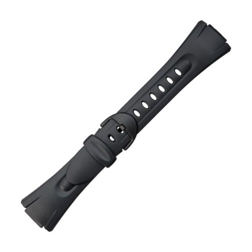 Casio black watch strap 10040373 for W-42H-1AV, W-42H-1BV, W-43H-1AV, W-43H-1BV 14mm