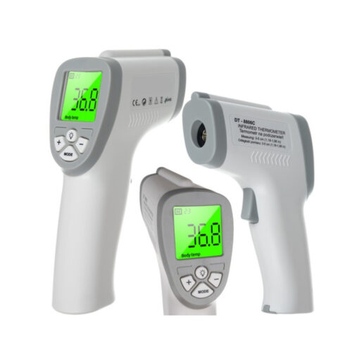 Infrared non-contact thermometer for measuring body temperature for temperature screening