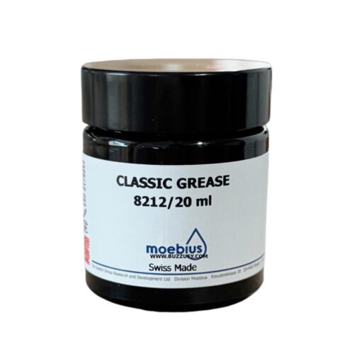 Moebius 8212 red soft natural grease for watch components, 20 ml