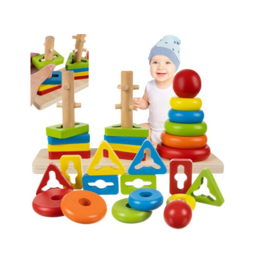 Sorter wooden puzzle
