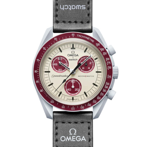 New SWATCH Omega Mission to Pluto chronograph men's watch 2023