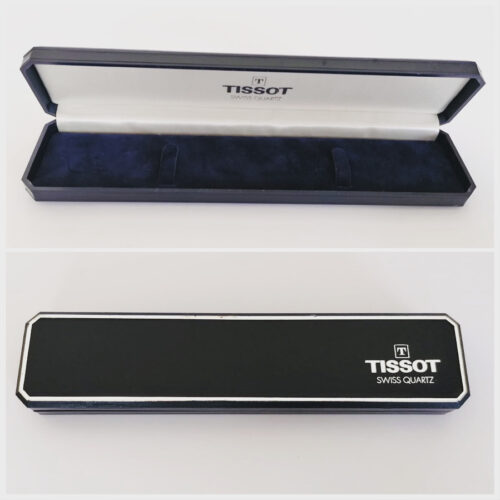 Tissot Quartz retro watch box (blue)
