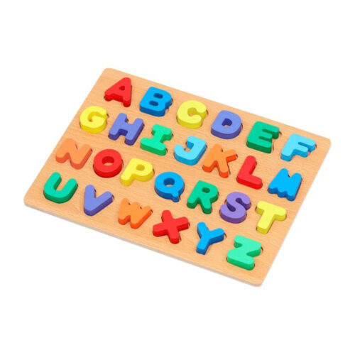 Wooden puzzle - alphabet