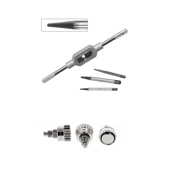 Extractor Tube Set Watchmaker Tool Crown, Pusher Tubes and Helium Valve
