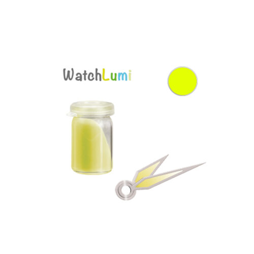 Luminous paste Siluma yellow for watches hands 2gr