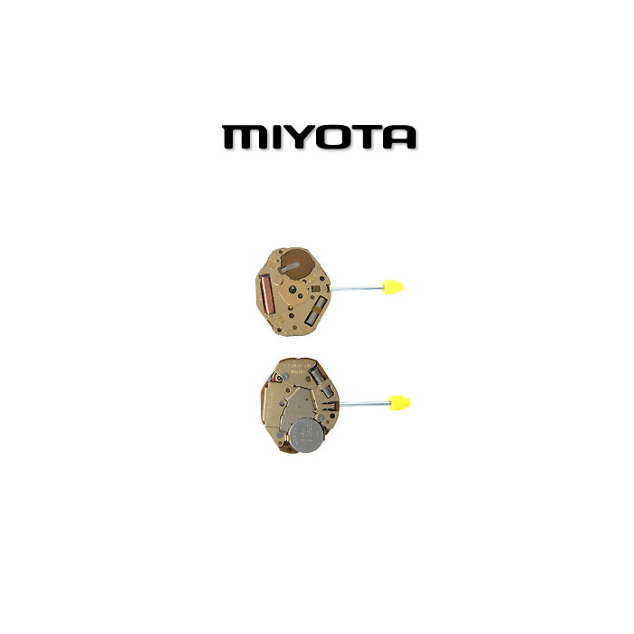 Miyota GL20 Quartz Movement 6 3/4x8 with winding stem and battery