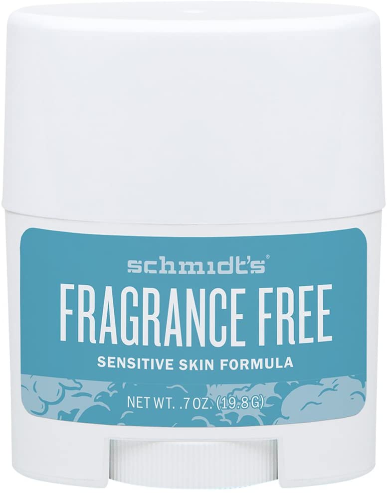Schmidts Deodorant Sensitive Stick Rejsestr. 19.8 g. - flere varianter (Variant: Duftfri)