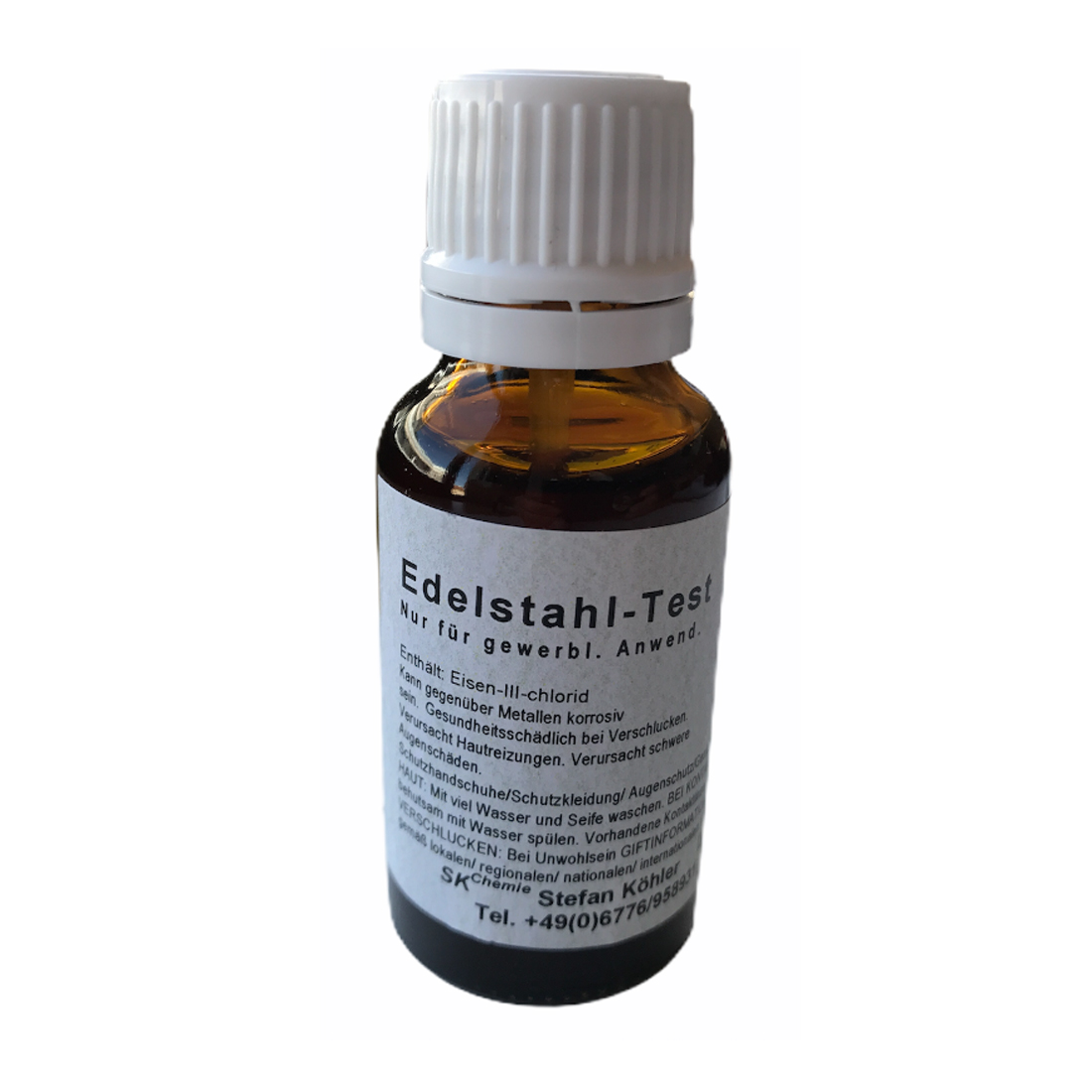 Test Acid for stainless steel 20ml Germany