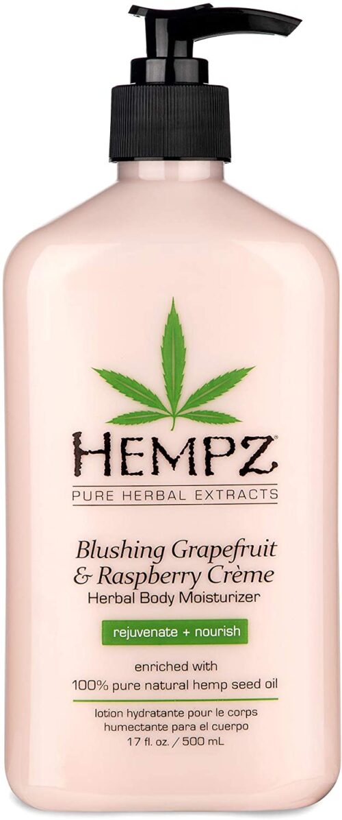 Hempz Blushing Grapefruit & Raspberry Creme Herbal Body Moisturizer - 500 ml