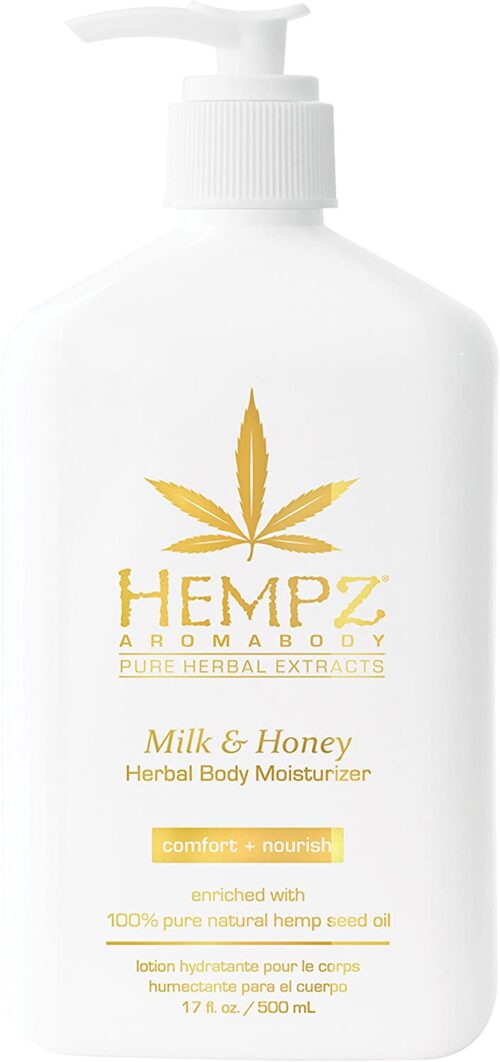 Hempz Milk and Honey Herbal Body Moisturiser (500ml)
