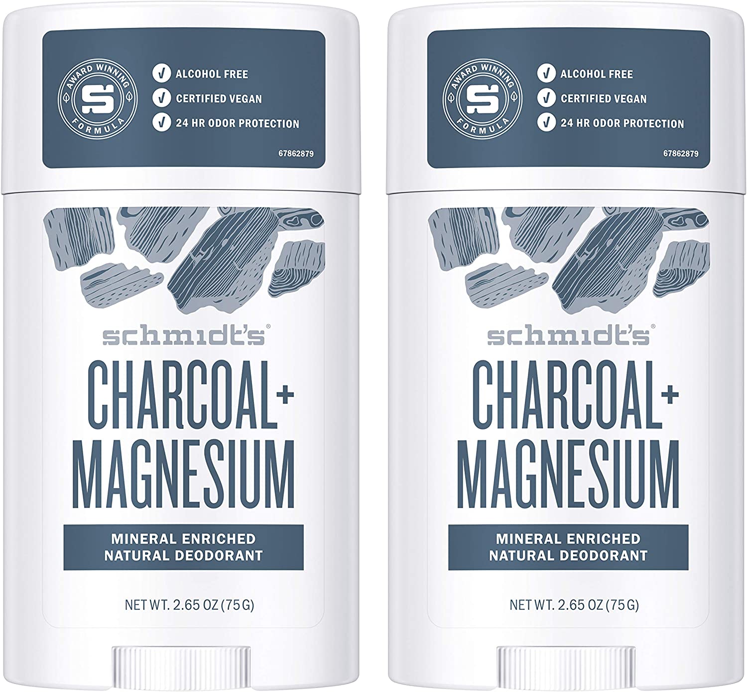 Schmidt's Deodorant Stick (2 x 75 g)