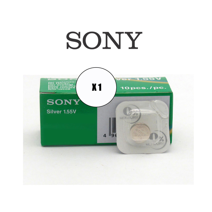 Sony/Murata 371 quartz watches battery silver oxide 1.55 volts 1.55