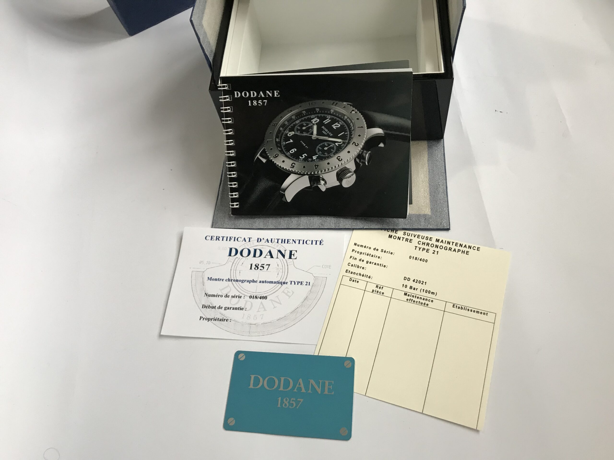 Dodane Type 21 flyback chronograph watch box - Image 5