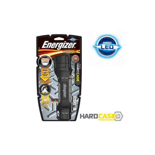 Energizer Hardcase LED 400 Lumens Professional Flashlight Batteries Included