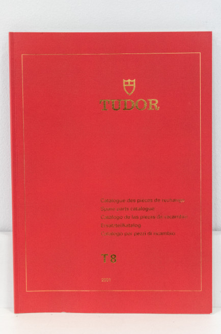 Genuine Tudor Spare Parts Catalogue T8 2001 Movements and Bracelets