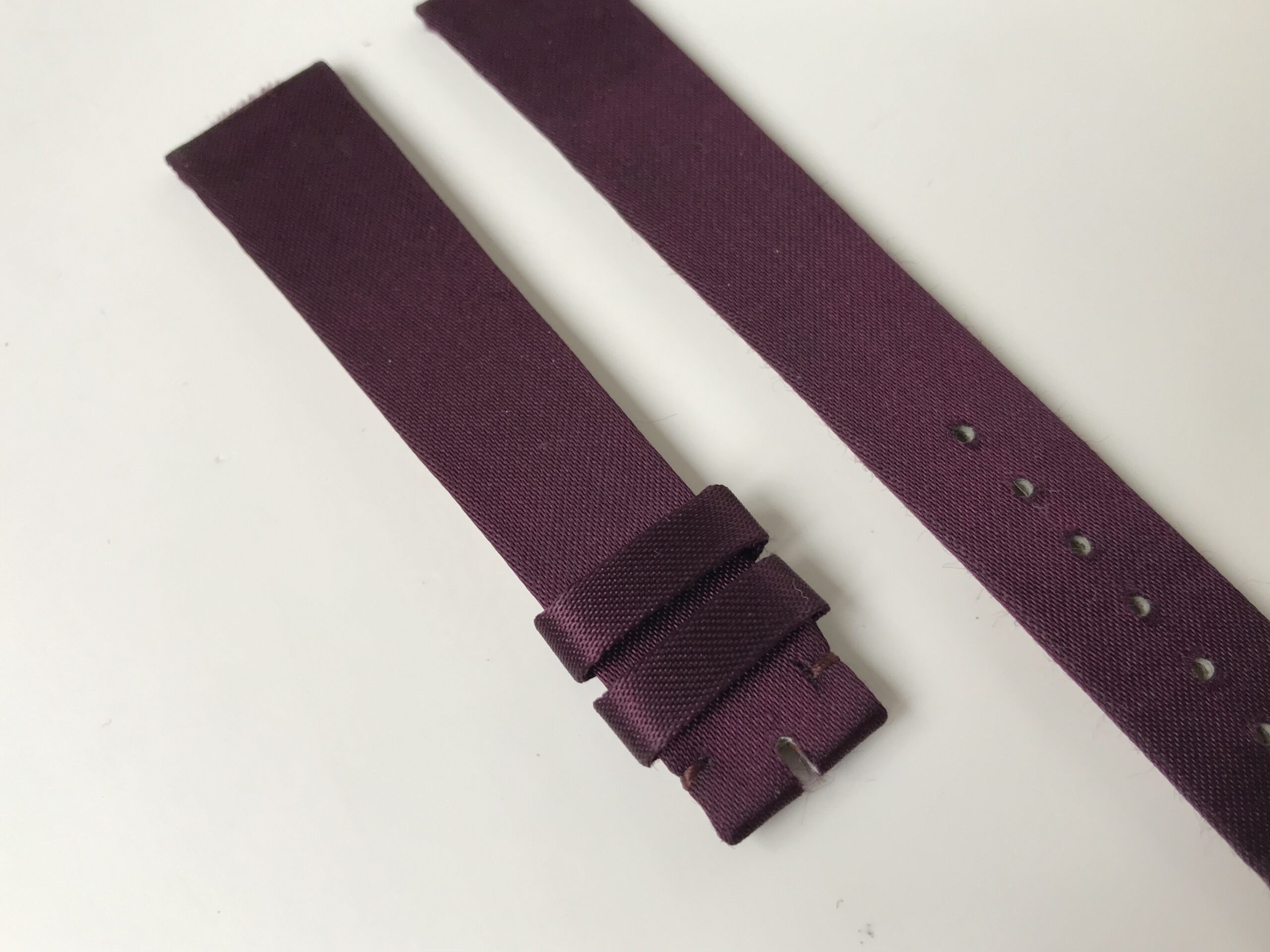 Girard Perregaux purple satin strap for lady watches 16mm - Image 4