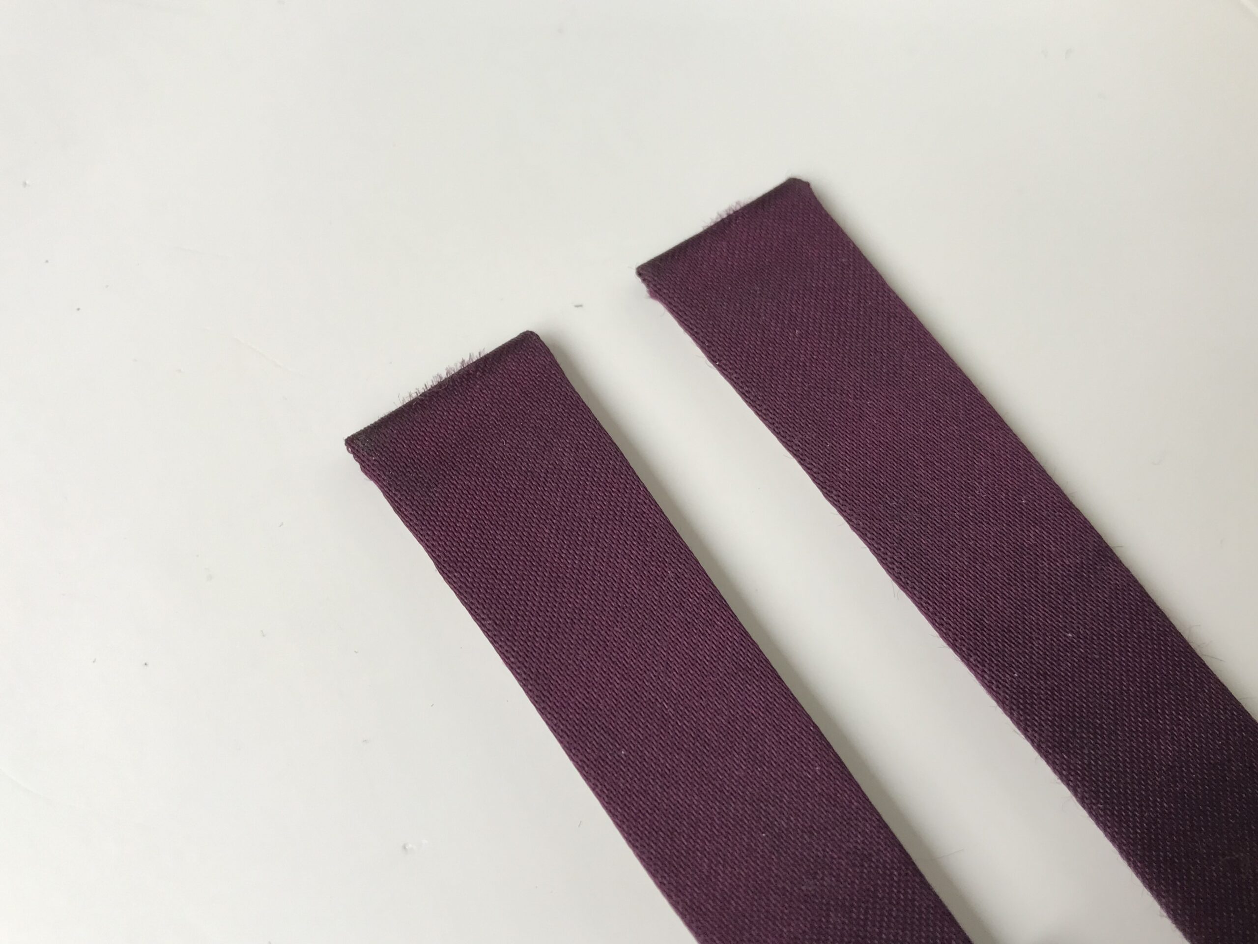 Girard Perregaux purple satin strap for lady watches 16mm - Image 2