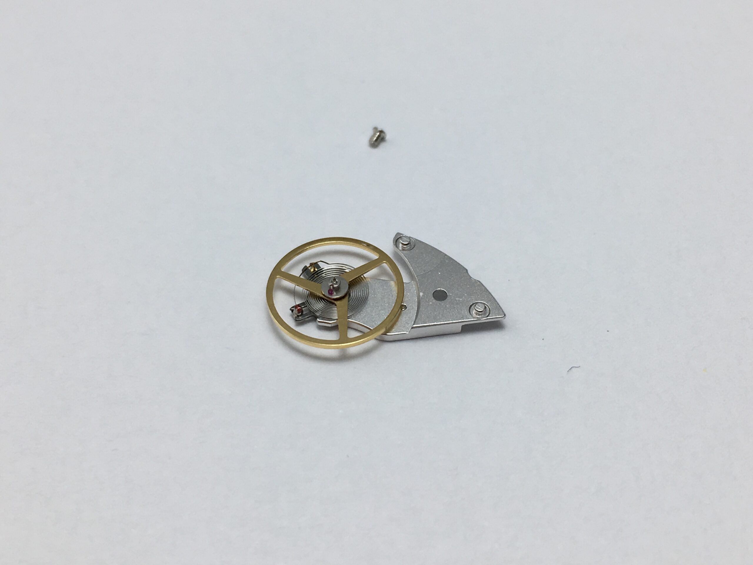 Tag Heuer caliber 6 (ETA 2895-2) balance wheel with bridge part - Image 2