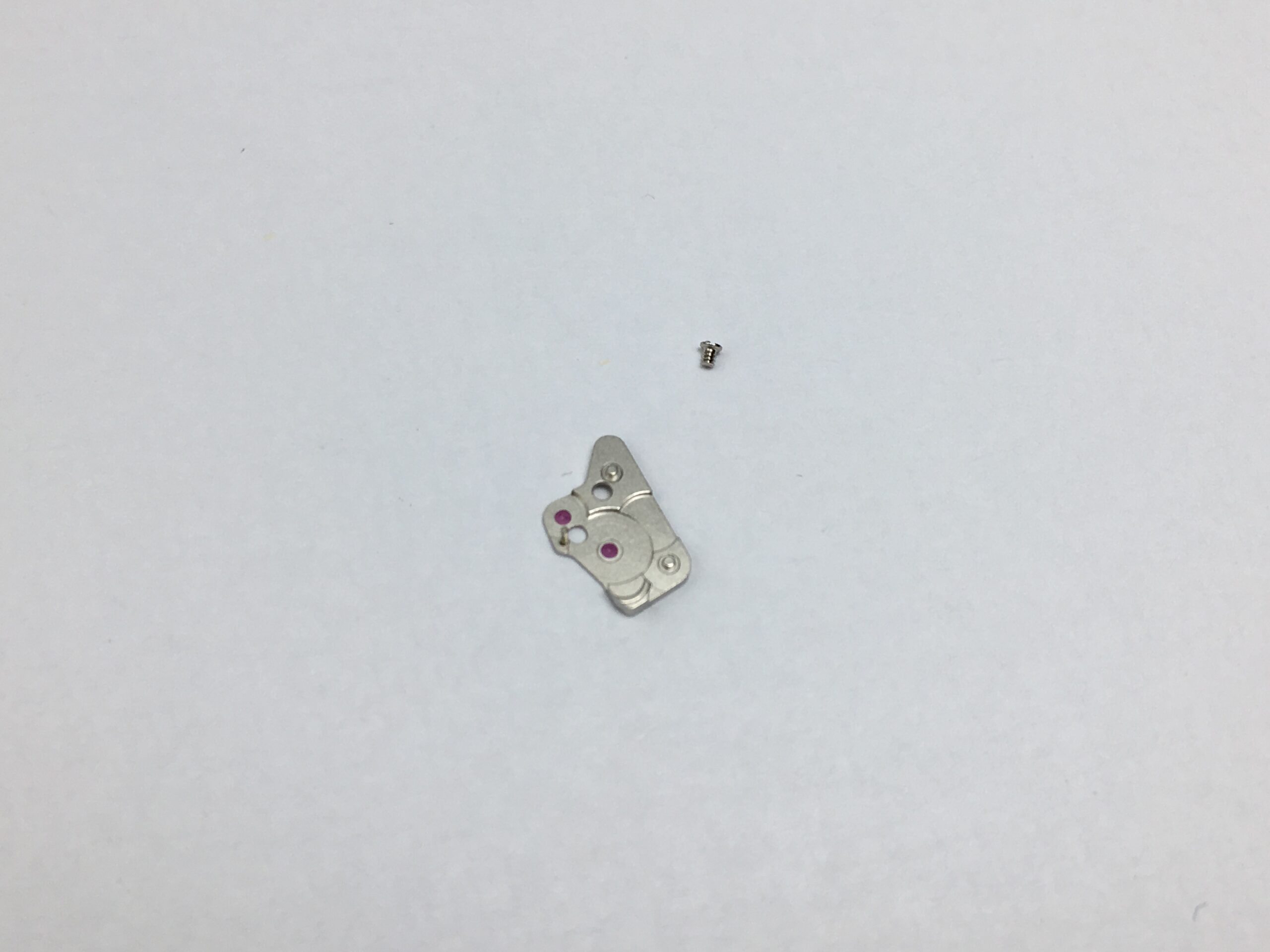 Tag Heuer caliber 6 (ETA 2895-2) automatic device lower bridge, jewelled part 1141 - Image 2