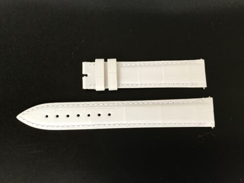 New Franck Muller white leather strap 17mm