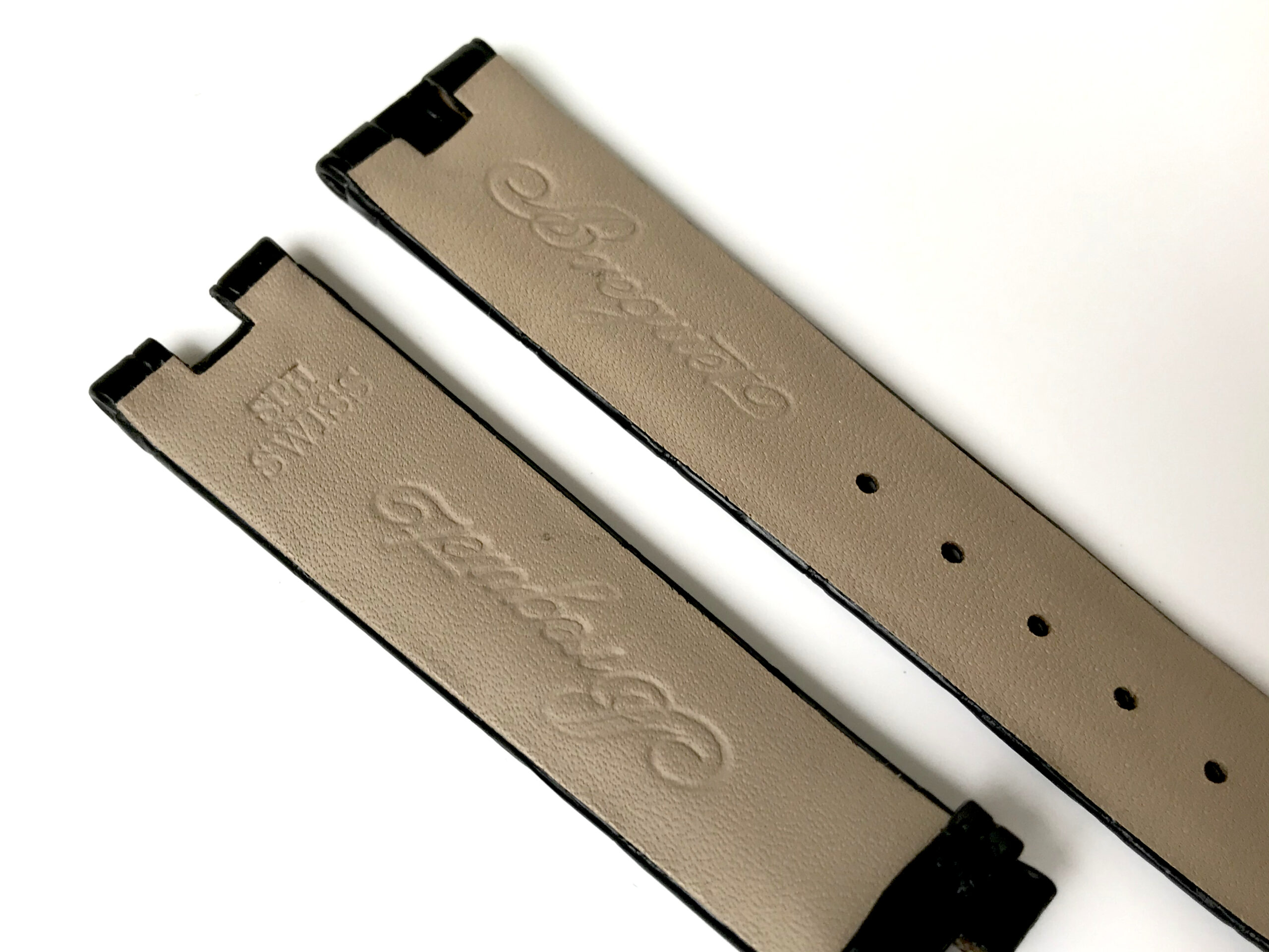 New Breguet black leather strap for men's watches 16mm - Image 3