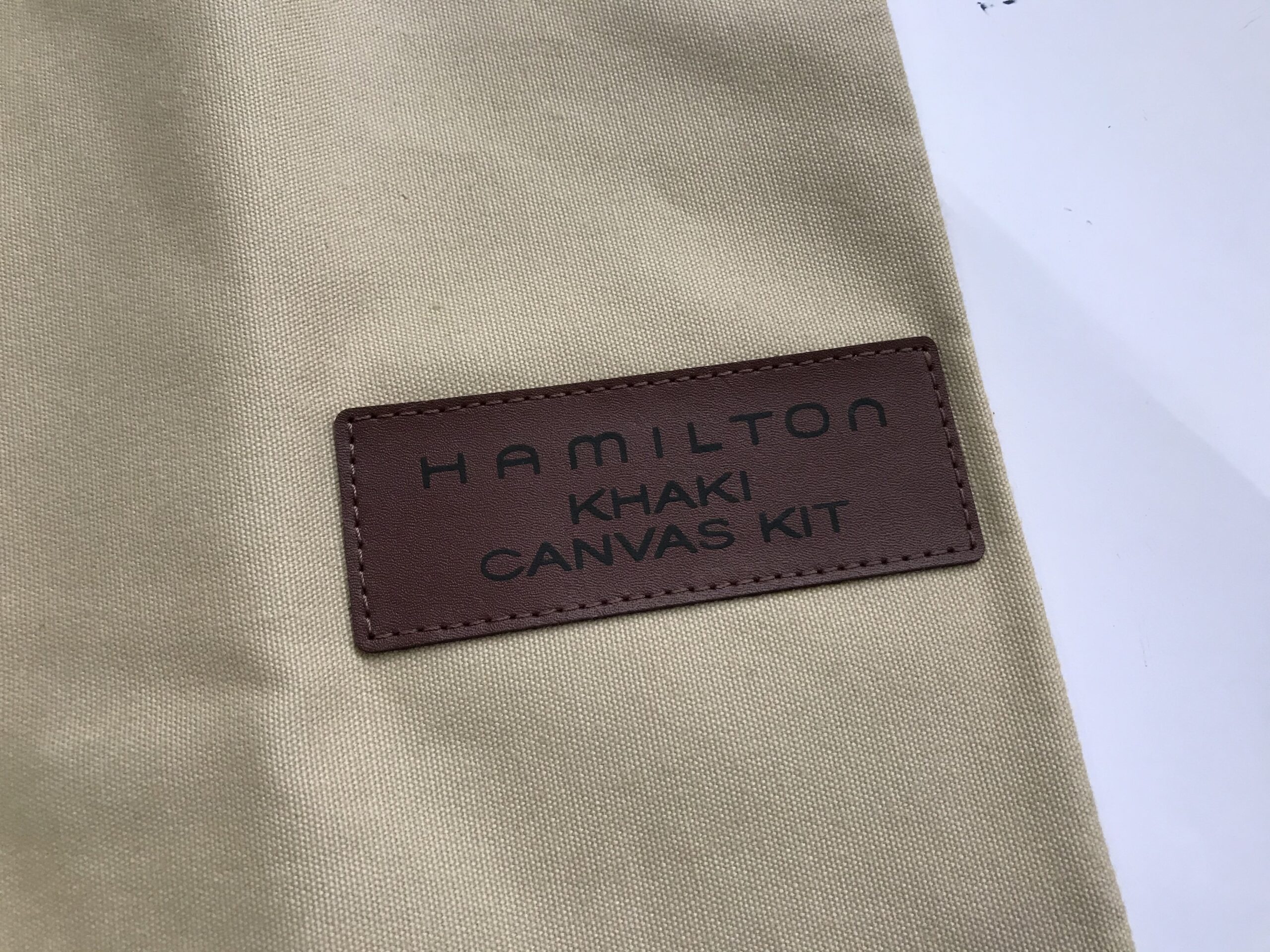 New Hamilton Khaki Canvas kit for watch straps - Image 5