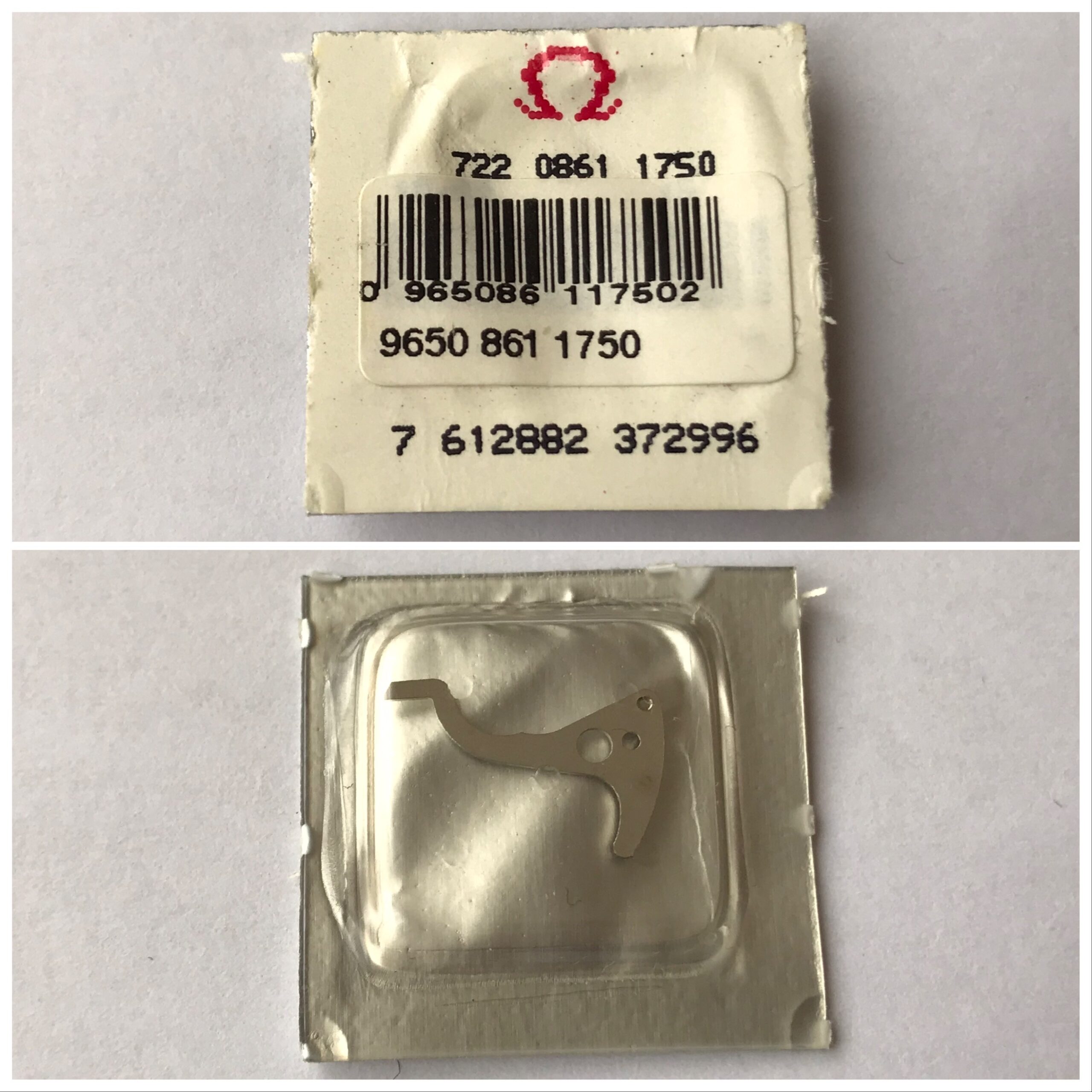 New Omega 861 hour recorder stop lever part 861-1750