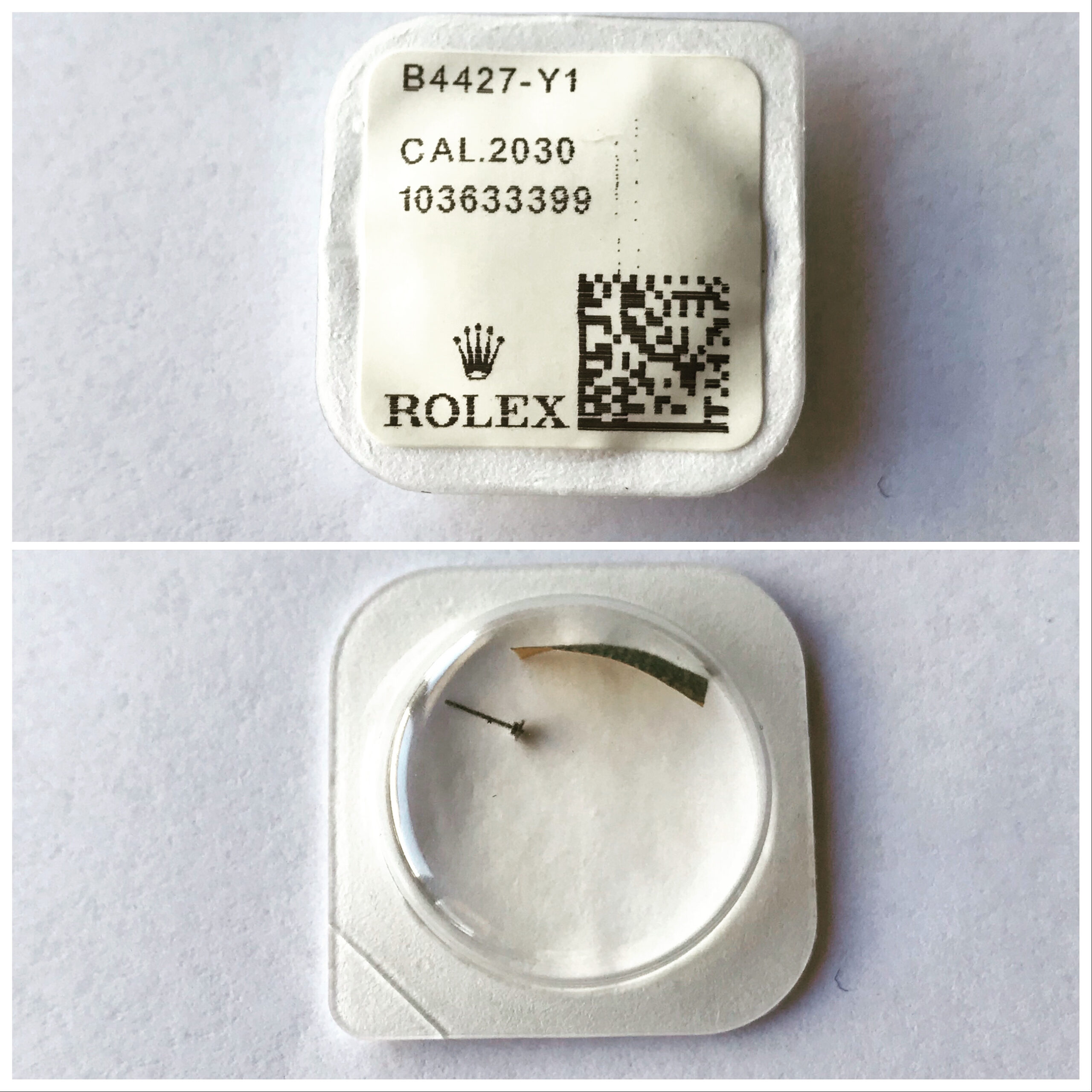 New Rolex 2030 center second pinion part 2030-4427