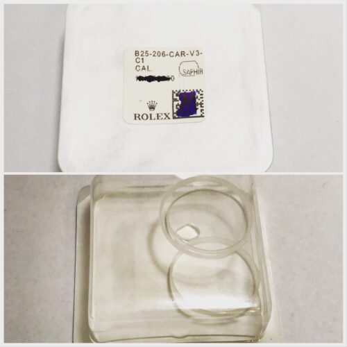 New Rolex 25-206-CAR-V3 Sapphire crystal glass 169622, 169628, 169623
