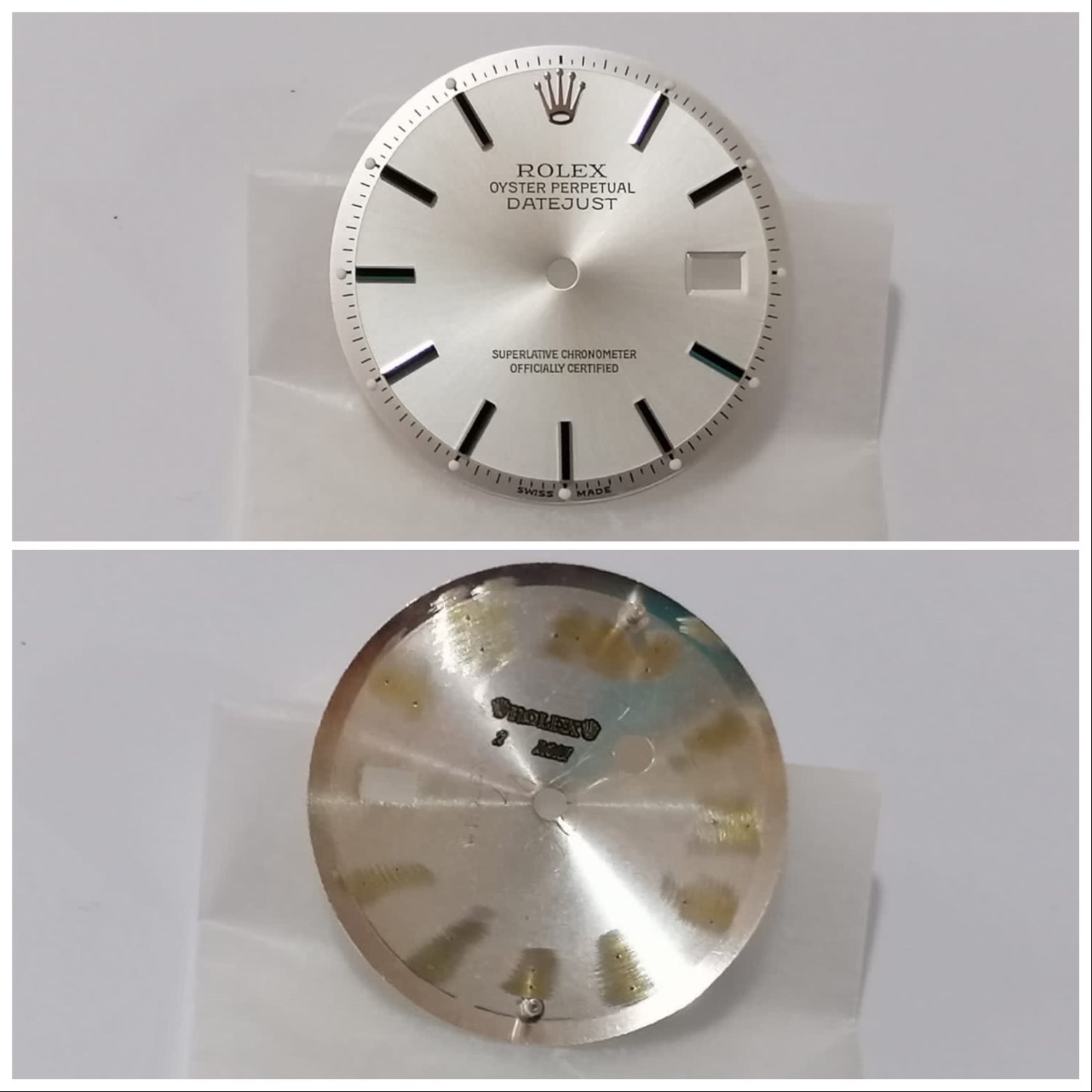 New Rolex Datejust 1601 lume dial 36mm