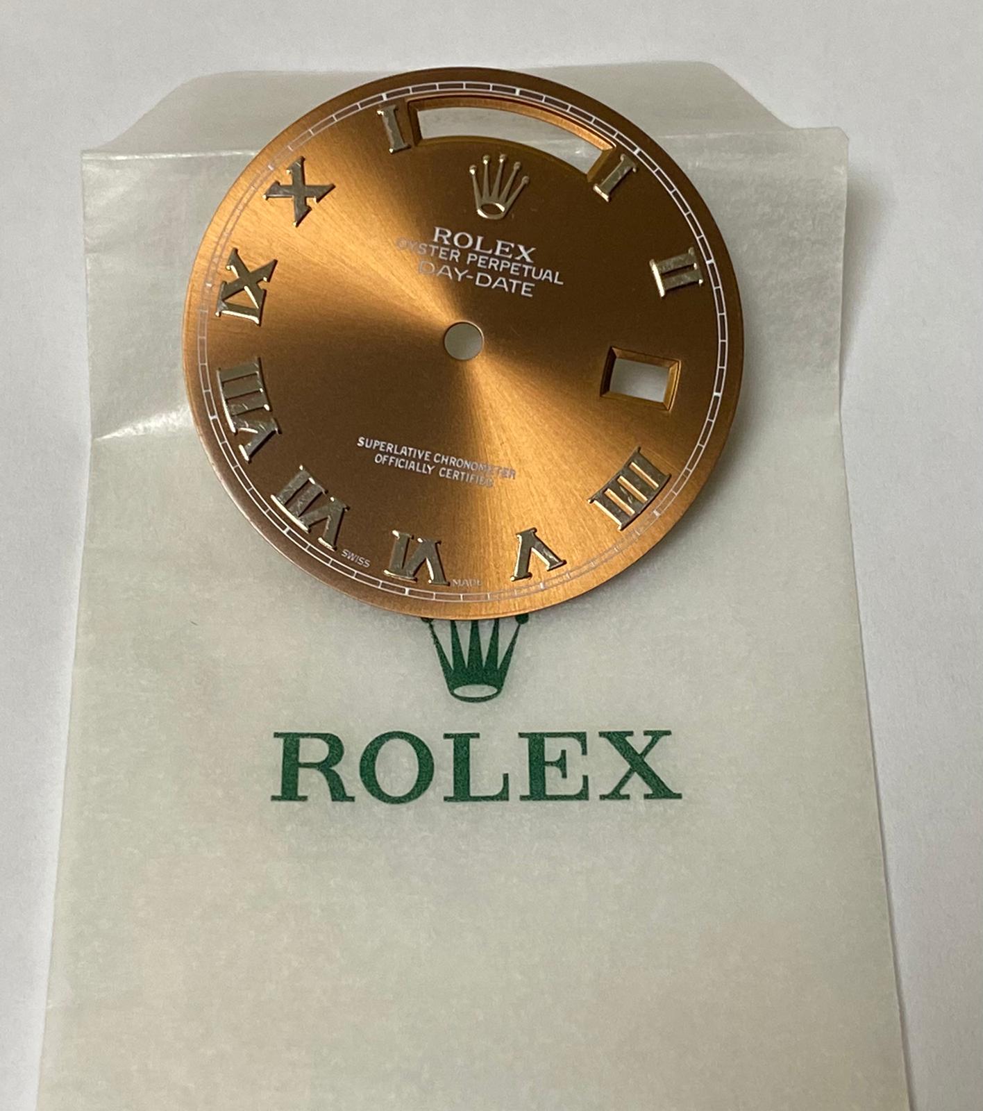New Rolex Day Date Havana dial 118239, 18039, 18109 and 18239