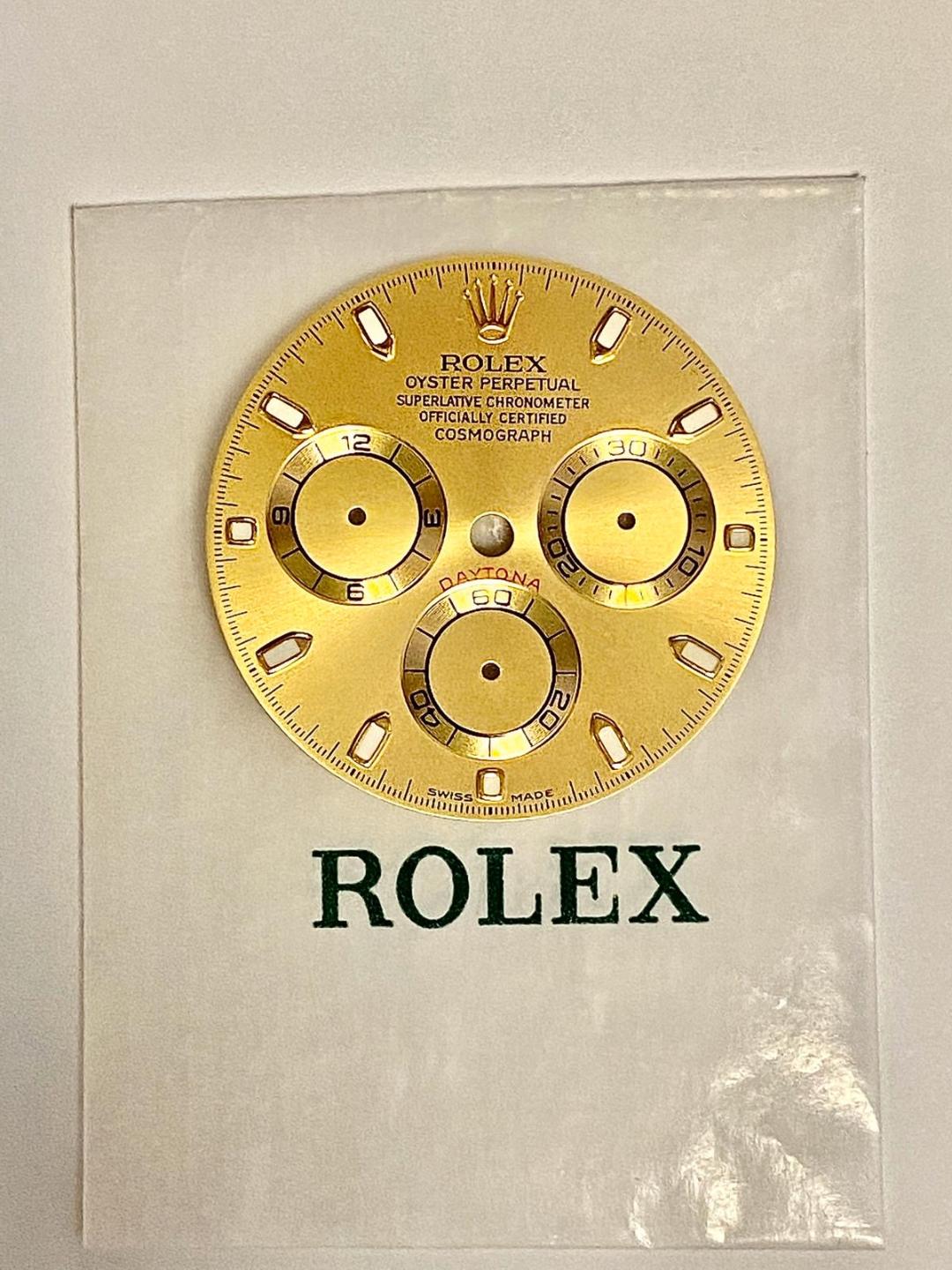 New Rolex Daytona 116528, 116523 dial part