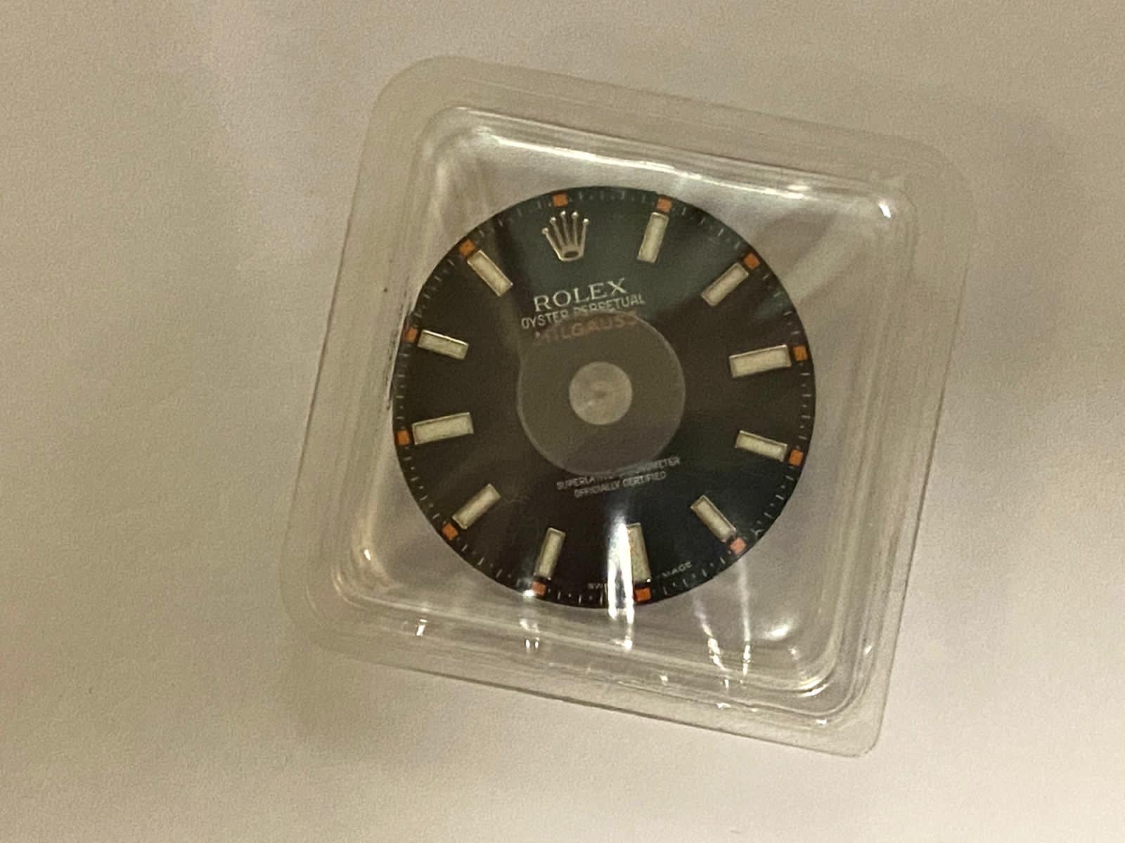 New Rolex Milgauss 116400 chromalight dial