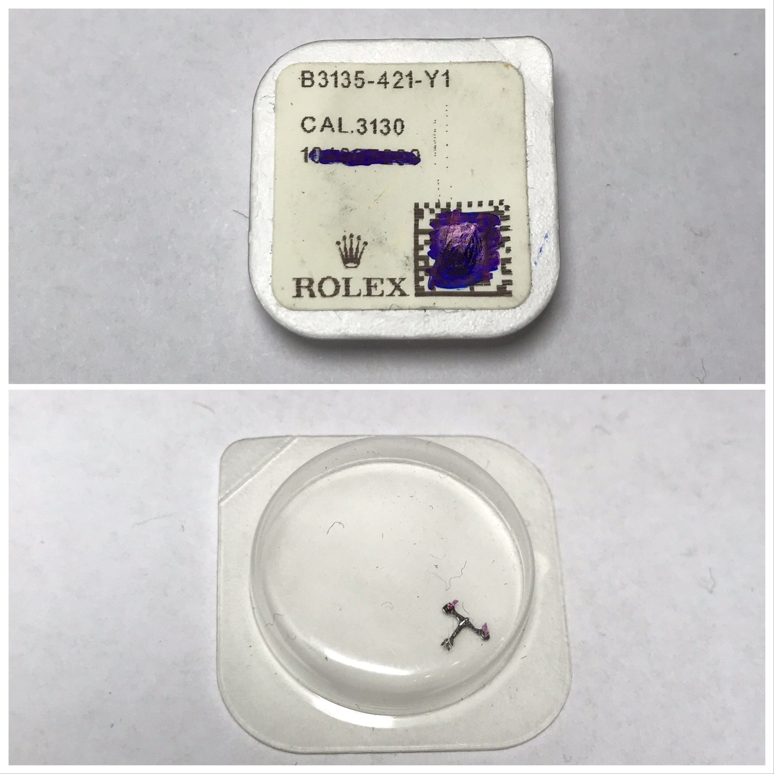 New Rolex Pallet Fork, Anchor part 3130-421, 3135-421