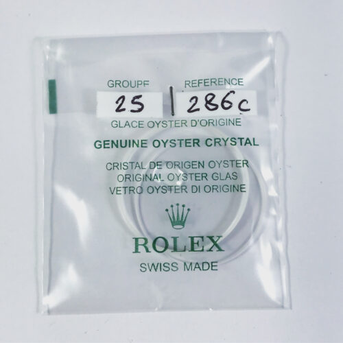 New Rolex Sapphire Crystal Glass 25-286-C old model 15200, 15203, 15210, 15223, 15238