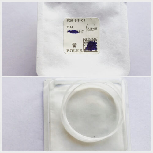 New Rolex Sapphire crystal glass for Milgauss 116400 and Air King 116900 B25-7024-3-C1