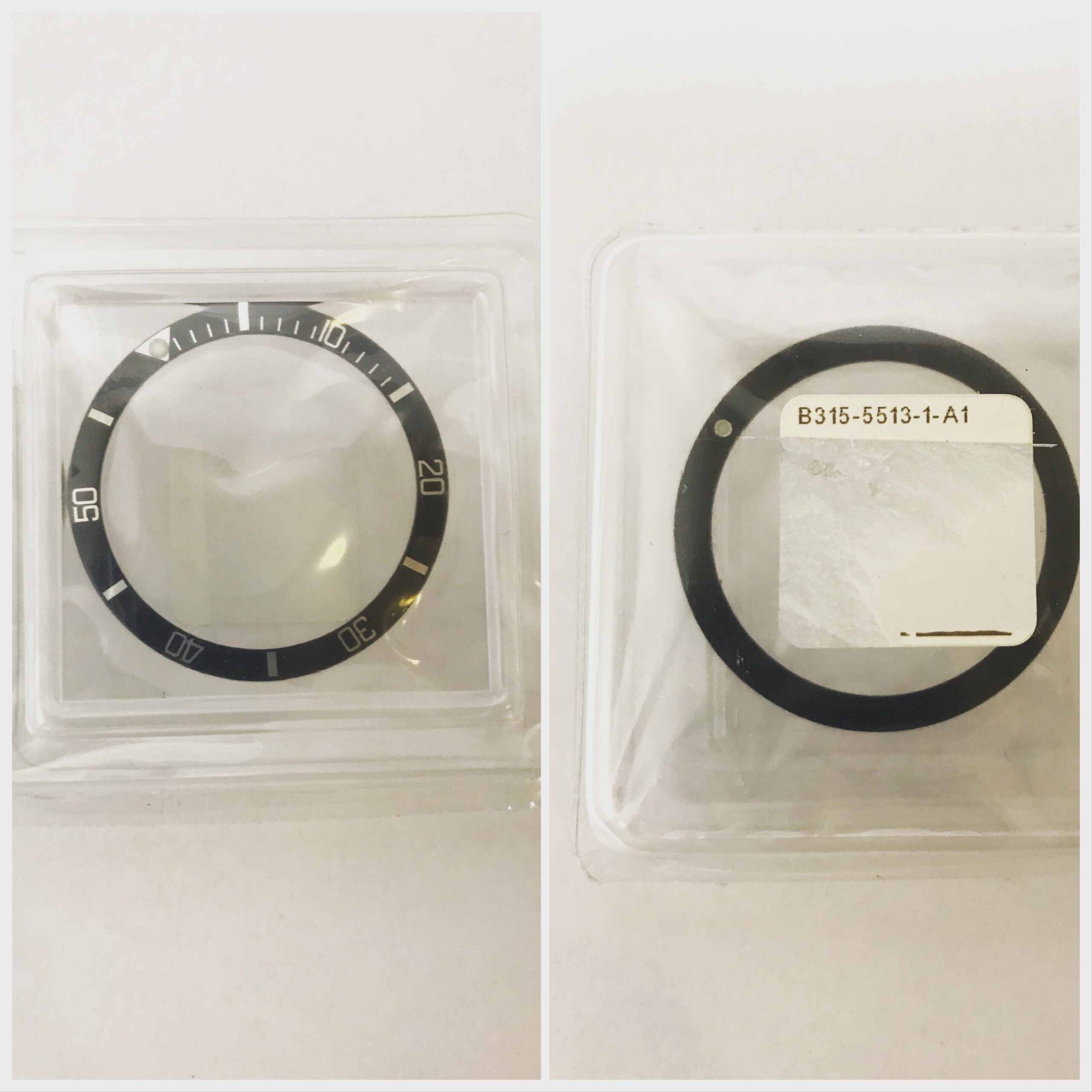 New Rolex Submariner Watch Bezel Luminova Original Sealed 5512, 1680