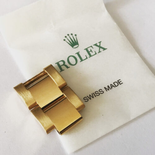 New Rolex gold link bracelet for Daytona, Submariner watches 78398, 78768, 78768B