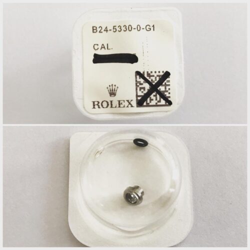 New Rolex stainless steel 5.3mm crown tube B24-5330-0-G1