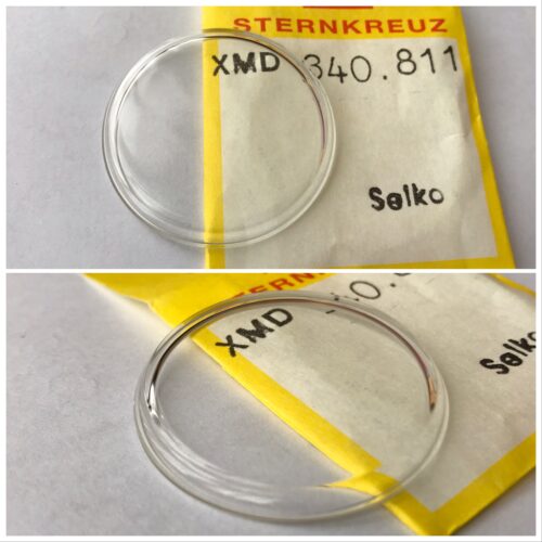 New crystal dome glass for Seiko XMD 340.811 340W14GN