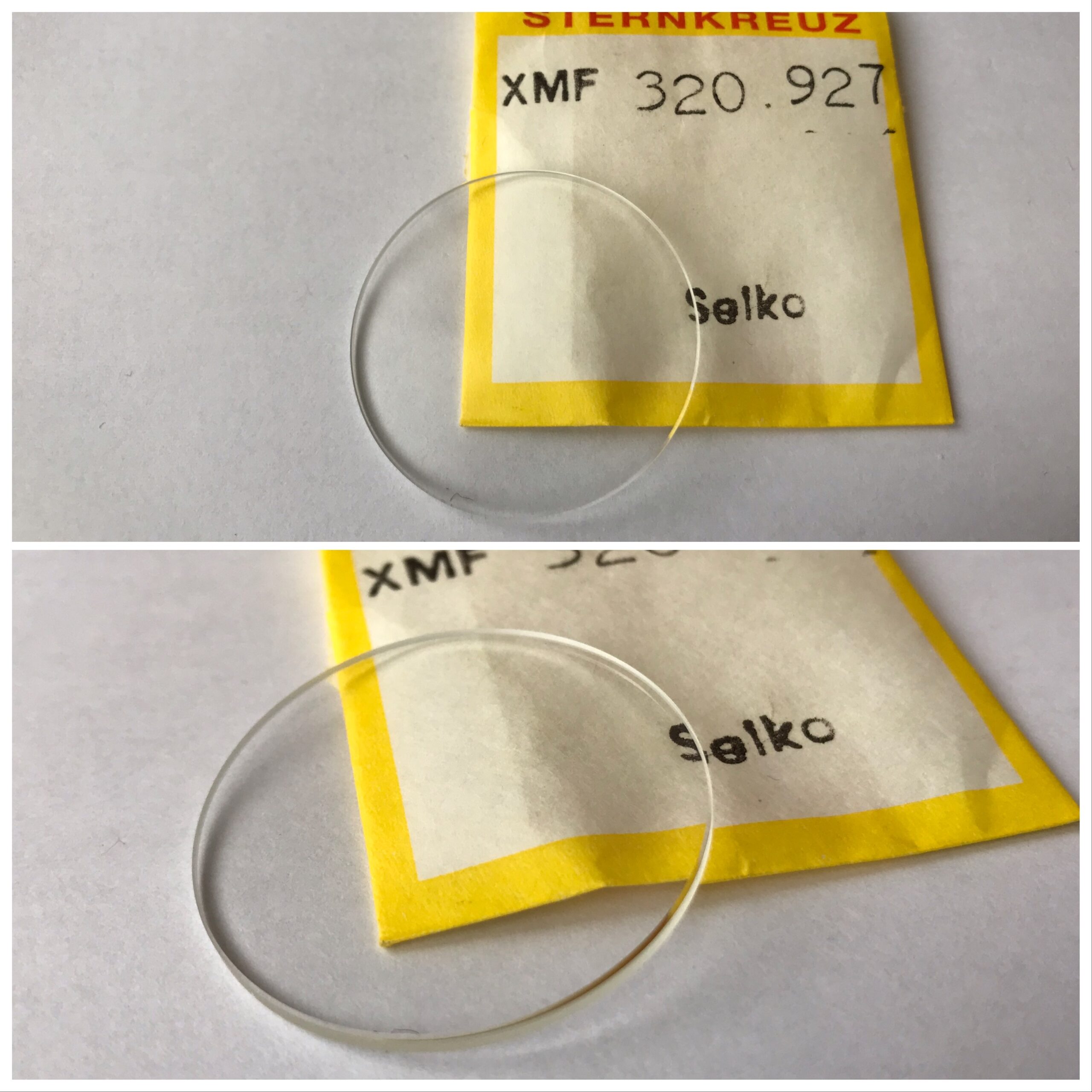 New flat crystal glass for Seiko XMF320927 7A38-6080, 7A38-7010, 7A38-701B