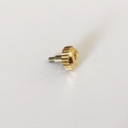 Rolex 18k gold crown for caliber 1210, 1215, 1220, 1225