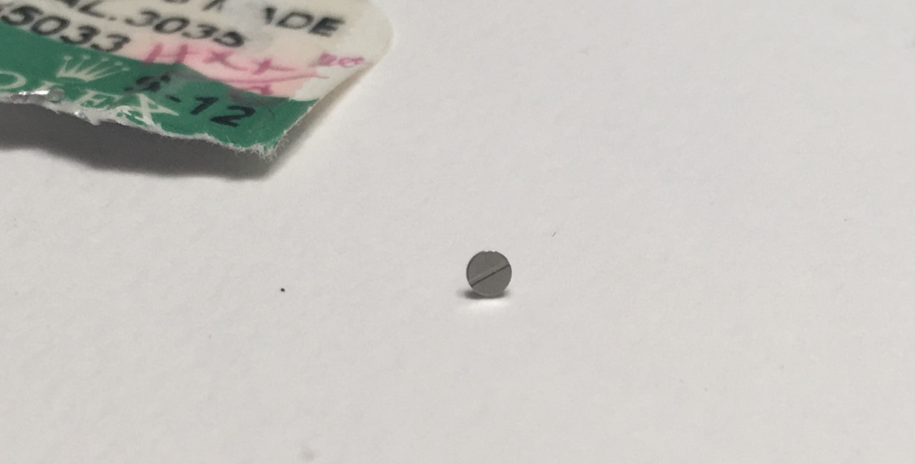 Rolex 3035-55033 screw for ratchet wheel part