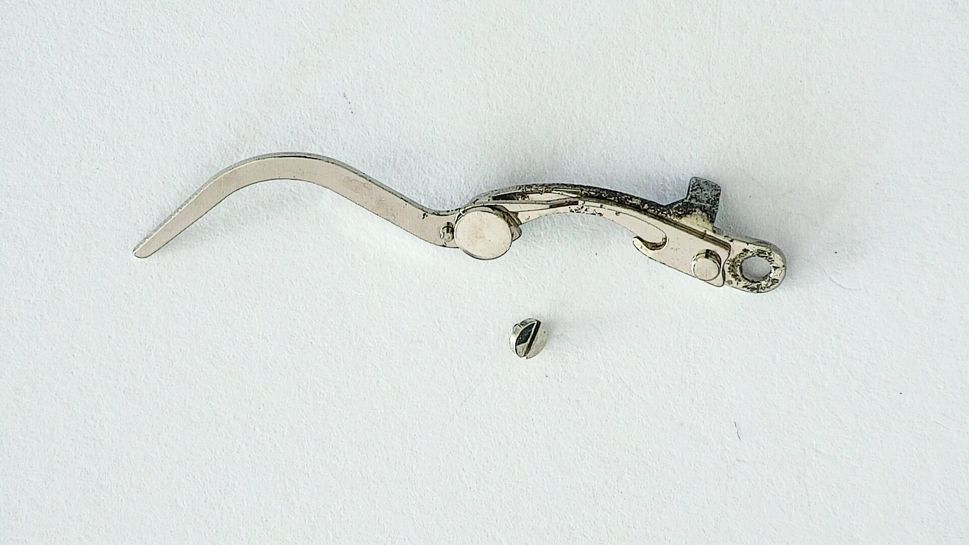 Valjoux caliber 7734 operating lever, mounted part 8140