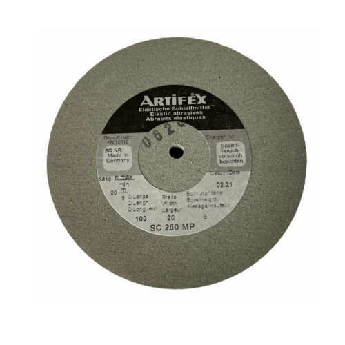 Artifex elastic abrasive grinding wheel silicon carbide for Rolex SC 250 MP