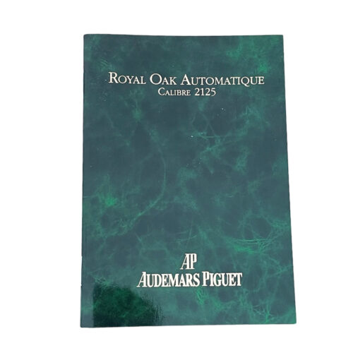 Audemars Piguet automatic 2125 instructions for use booklet