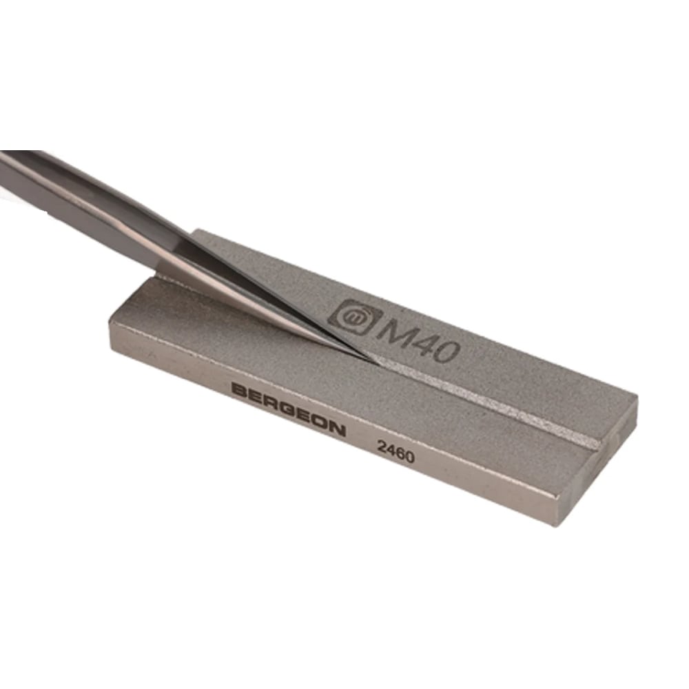 Bergeon 2460 Grinding stone for tweezer tips, 6 x 75 x 25 mm - Image 2