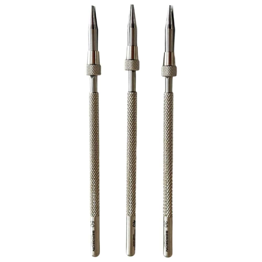 Bergeon 2566 assortment of 3 holders screw contents - Image 2