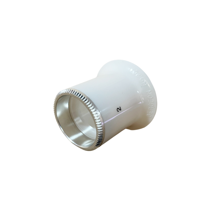 Bergeon 2611-B-2 watchmaker white loupe, magnification 5 - Image 2