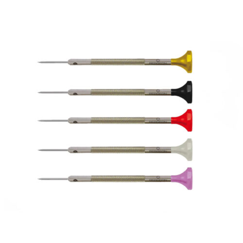Bergeon 30081-P05 set of 5 stainless steel screwdrivers